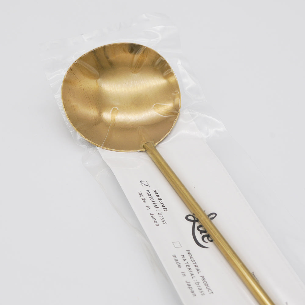 Lue 手作り真鍮 菊池流架 ティースプーン