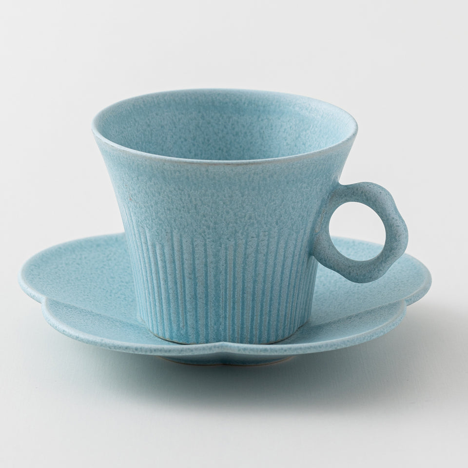 KUKKA Flower shape cup & saucer