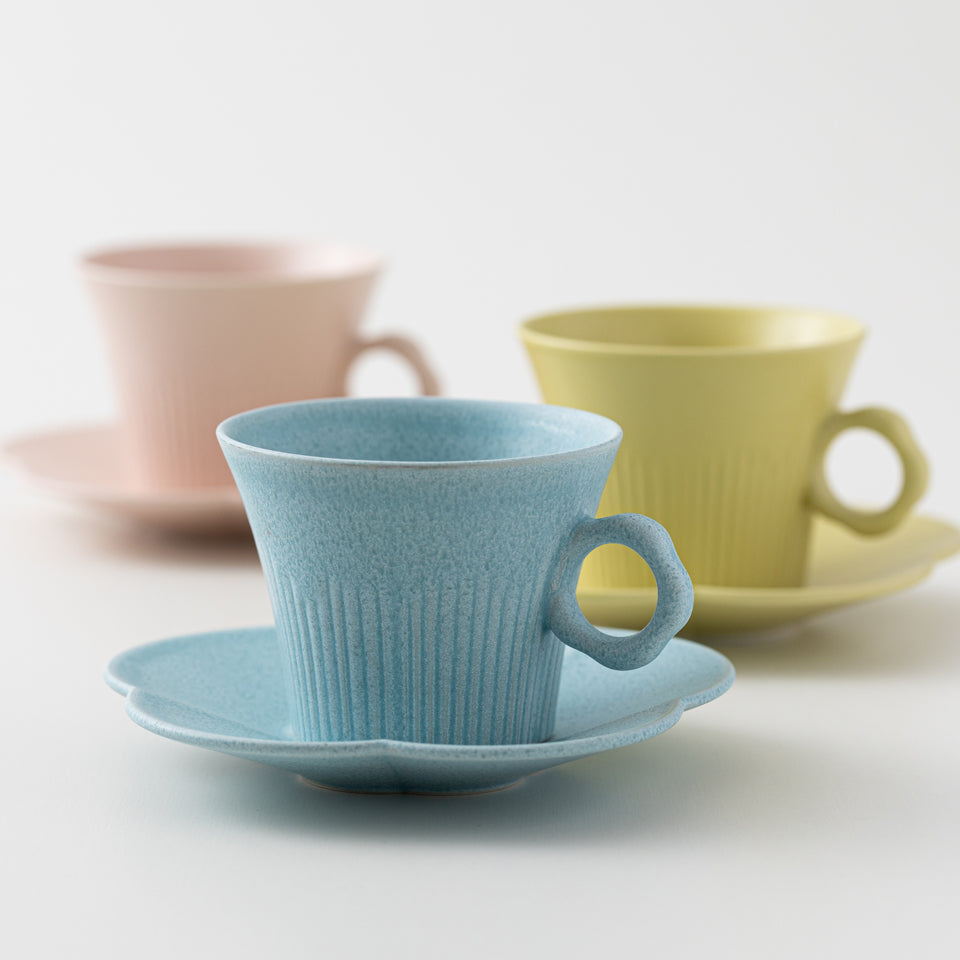 KUKKA Flower shape cup & saucer