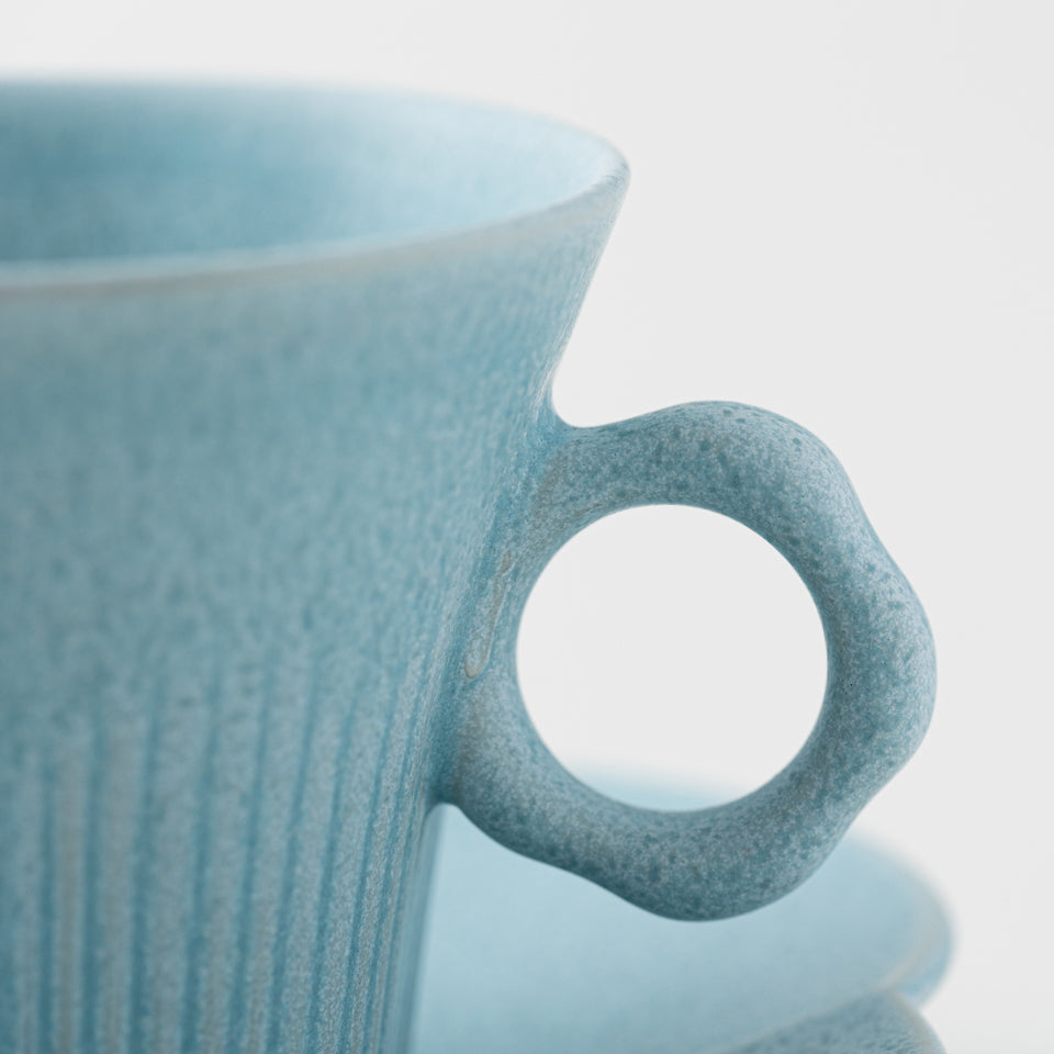 KUKKA Flower shape cup & saucer