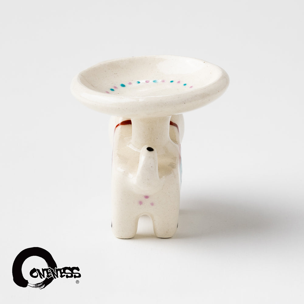 ま工房 豆皿 子守り犬