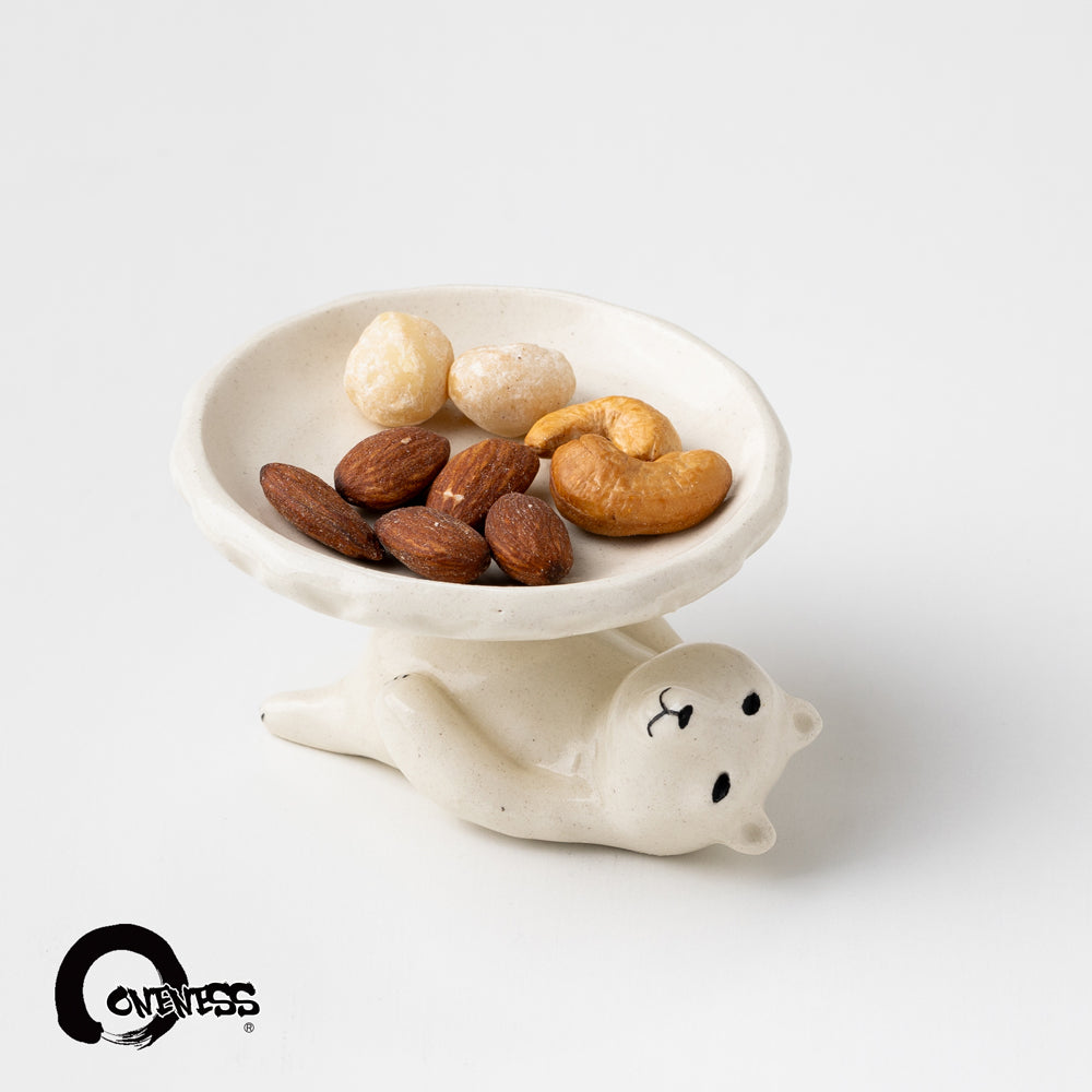 ま工房 豆皿 しろくま