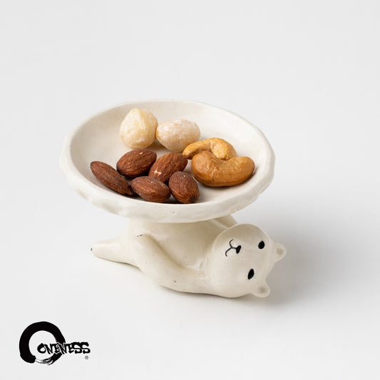 ま工房 豆皿 しろくま