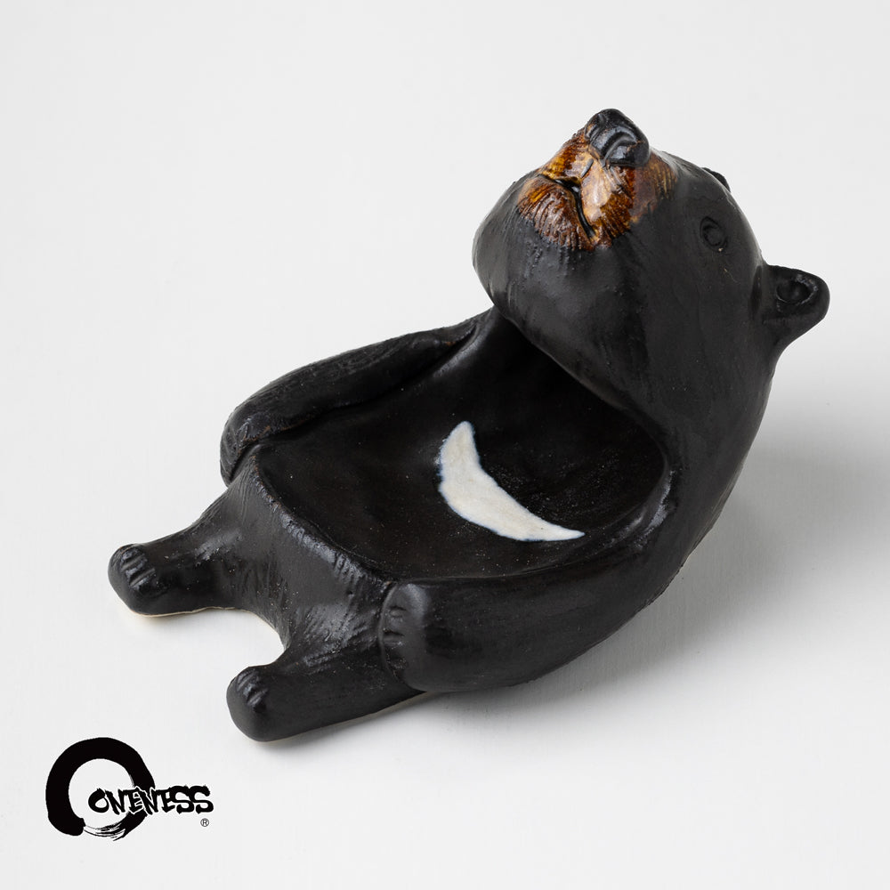 ま工房 ツキノワグマ お玉立て Ladle stand