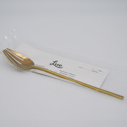 Lue 手作り真鍮　菊池流架　四つ葉フォーク