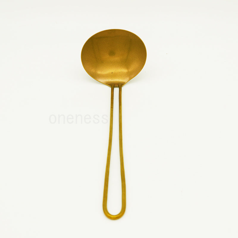 Lue 手作り真鍮　菊池流架　レードル小