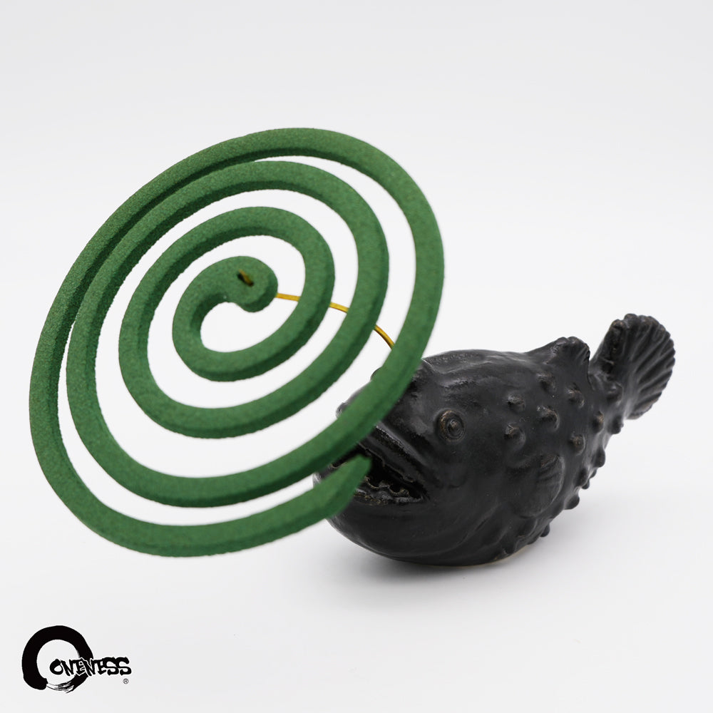 ま工房　あんこう蚊遣り　Anglerfish Mosquito Coil Holder　真工房｜鮟鱇蚊香座