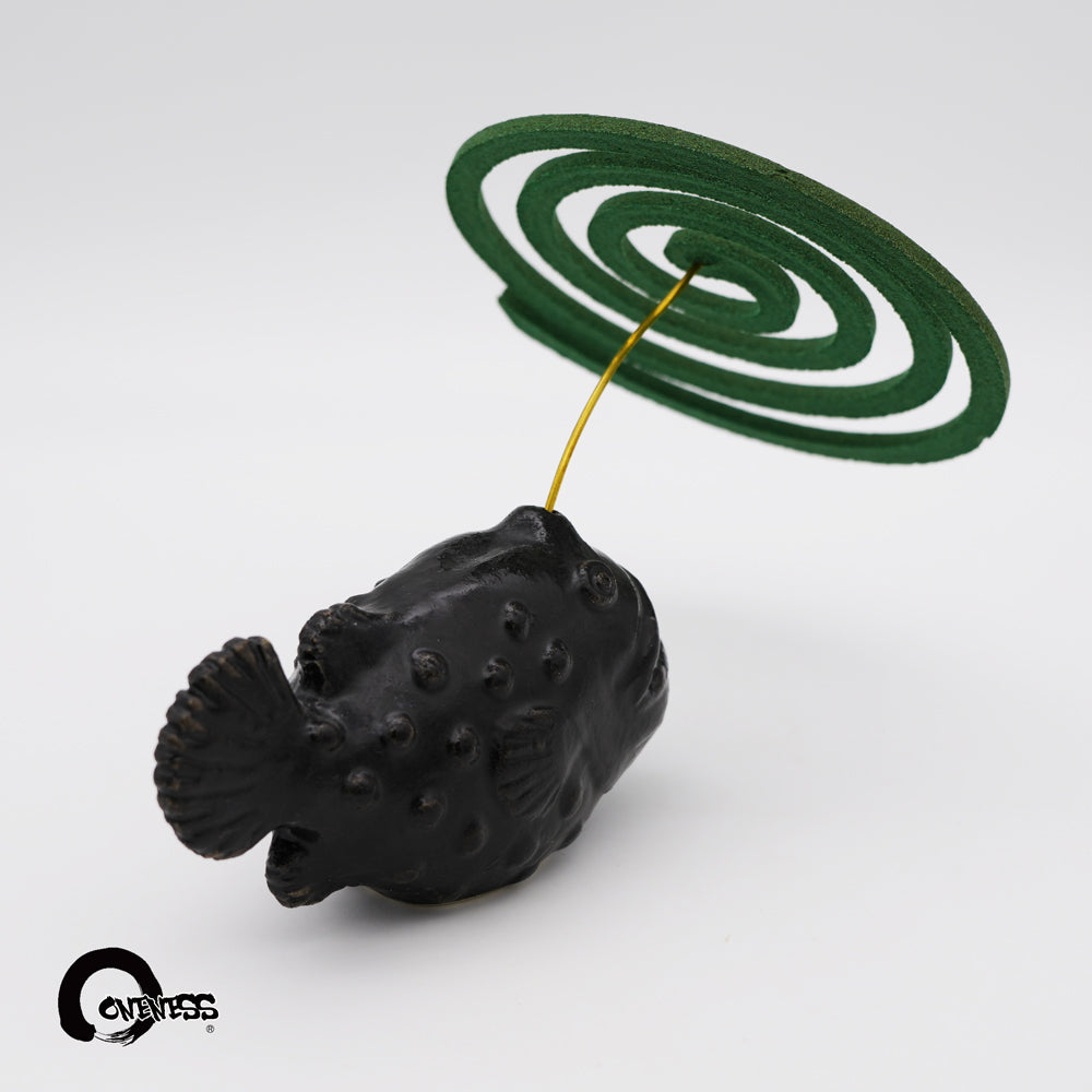 ま工房　あんこう蚊遣り　Anglerfish Mosquito Coil Holder　真工房｜鮟鱇蚊香座