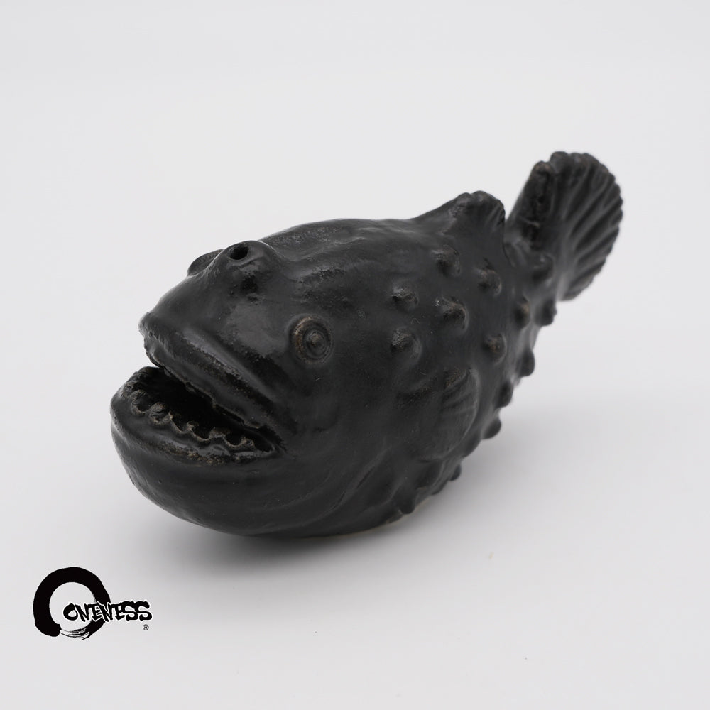 ま工房　あんこう蚊遣り　Anglerfish Mosquito Coil Holder　真工房｜鮟鱇蚊香座