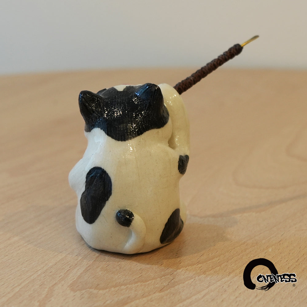ま工房　ネコ蚊やり　Cat Mosquito Coil Holder　真工房｜猫蚊香座