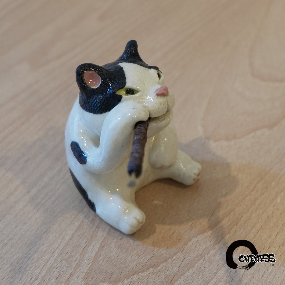 ま工房　ネコ蚊やり　Cat Mosquito Coil Holder　真工房｜猫蚊香座
