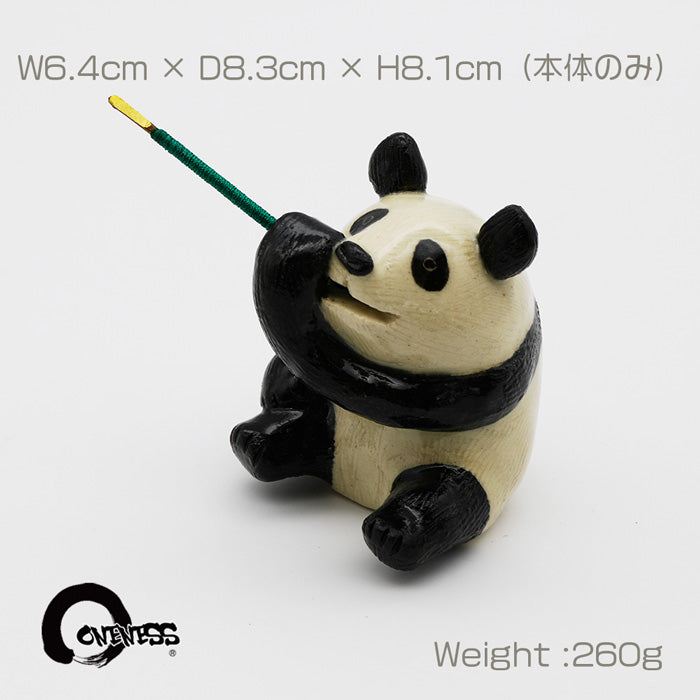 ま工房　パンダ蚊やり　Panda Mosquito Coil Holder　真工房｜大熊猫蚊香座