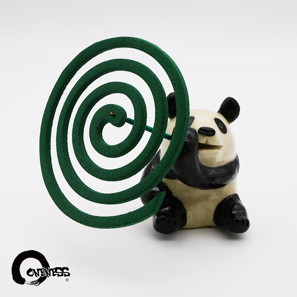 ま工房　パンダ蚊やり　Panda Mosquito Coil Holder　真工房｜大熊猫蚊香座