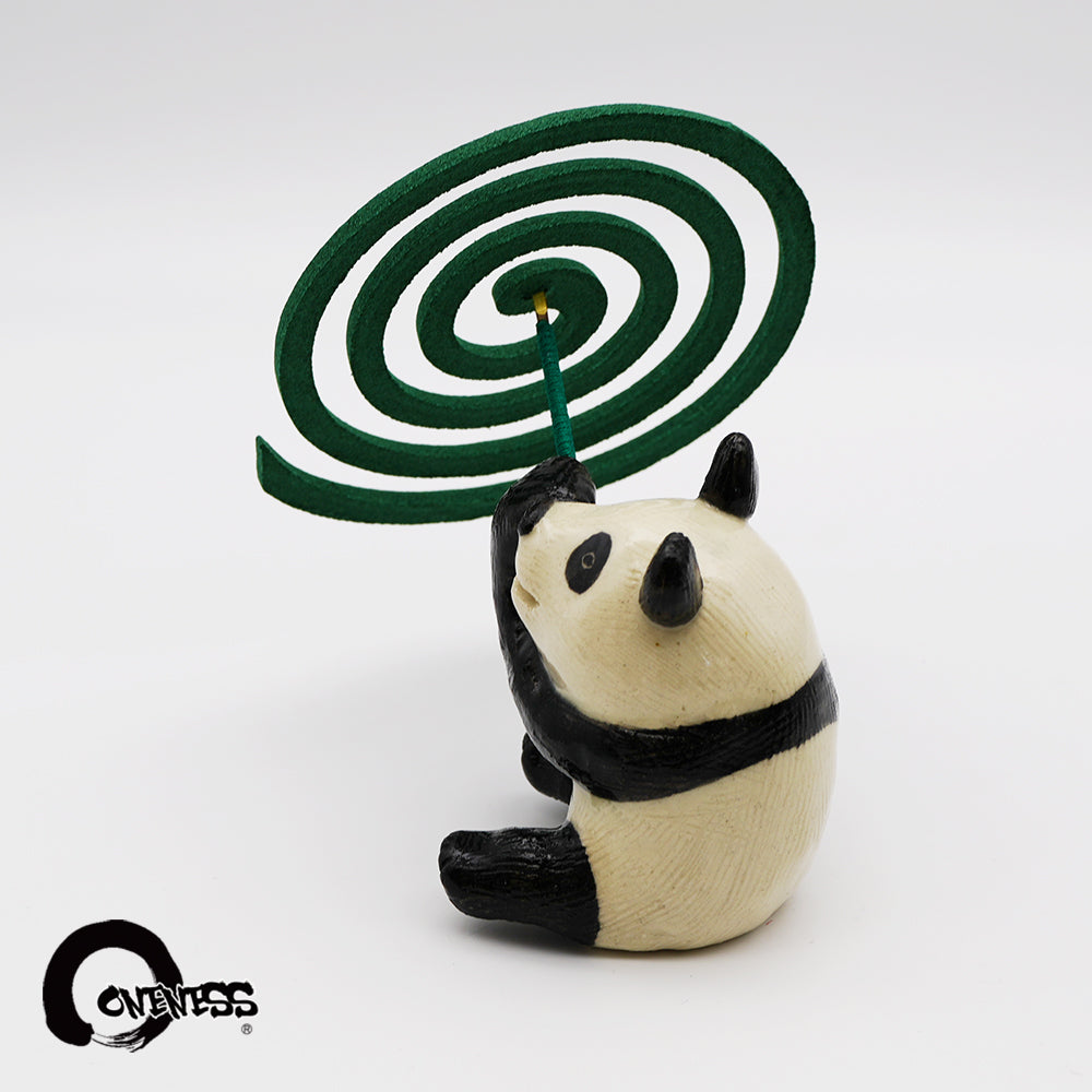 ま工房　パンダ蚊やり　Panda Mosquito Coil Holder　真工房｜大熊猫蚊香座