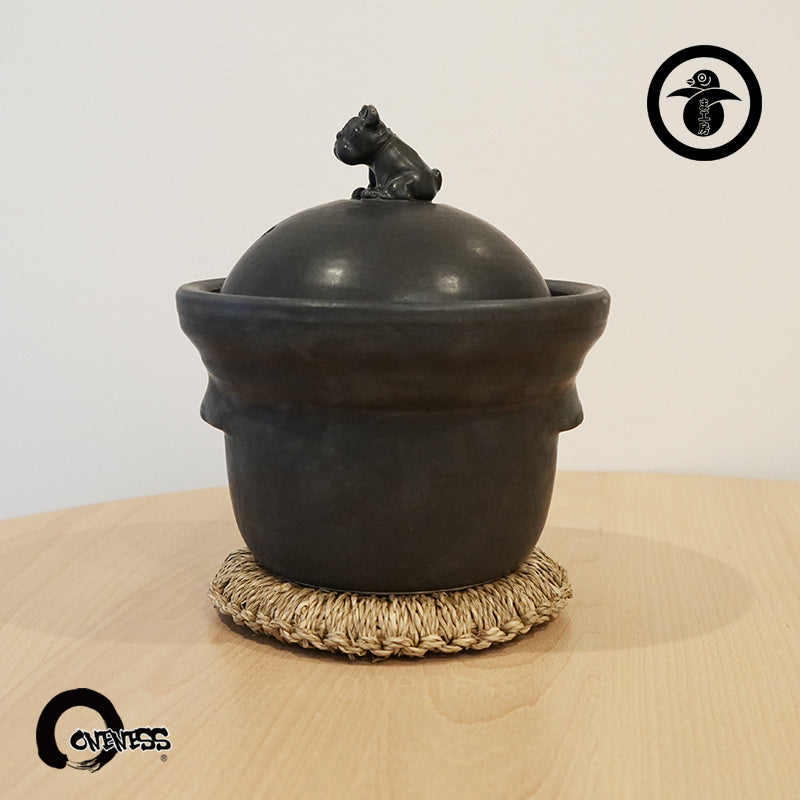 ま工房　Donabe rice pot byMakoto Makita/牧田亮　パンダごはん土鍋　飯鍋