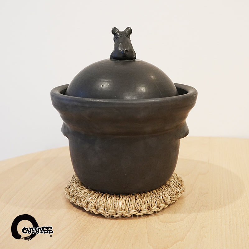ま工房　Donabe rice pot byMakoto Makita/牧田亮　パンダごはん土鍋　飯鍋