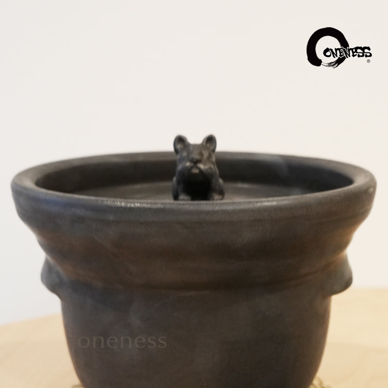 ま工房　Donabe rice pot byMakoto Makita/牧田亮　パンダごはん土鍋　飯鍋