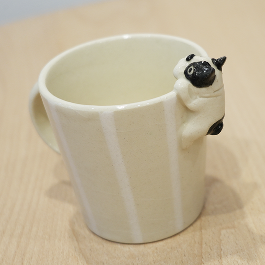 【ま工房　牧田亮】　フレンチブルドッグ　マグカップ ｜Makobo Studio Makoto Makita – French Bulldog Mug｜Ma工房 牧田亮 法國鬥牛犬馬克杯