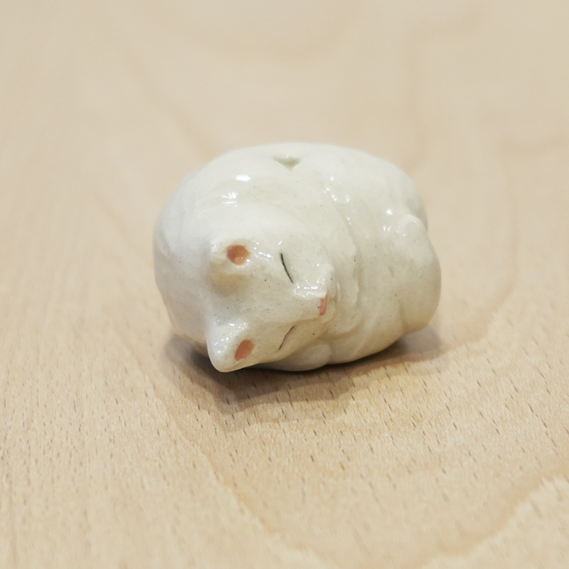 【ま工房　牧田亮】　ねこ香立て ｜Makobo Studio Makoto Makita – Cat Incense Holder｜Ma工房 牧田亮 貓咪手工香座