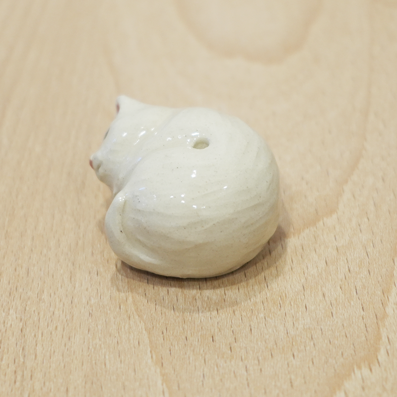 【ま工房　牧田亮】　ねこ香立て ｜Makobo Studio Makoto Makita – Cat Incense Holder｜Ma工房 牧田亮 貓咪手工香座