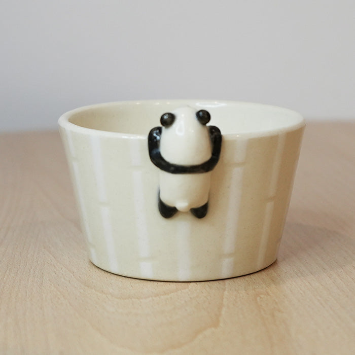 ま工房　パンダスープマグ
