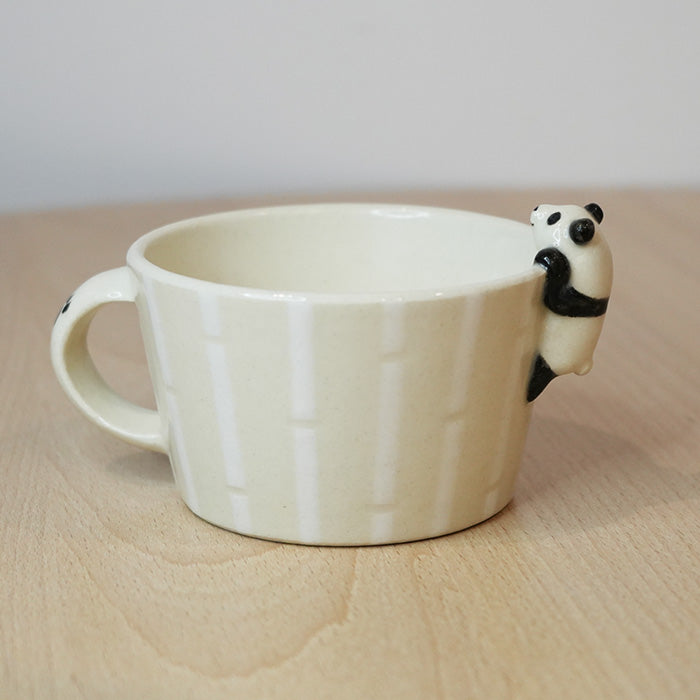 ま工房　パンダスープマグ