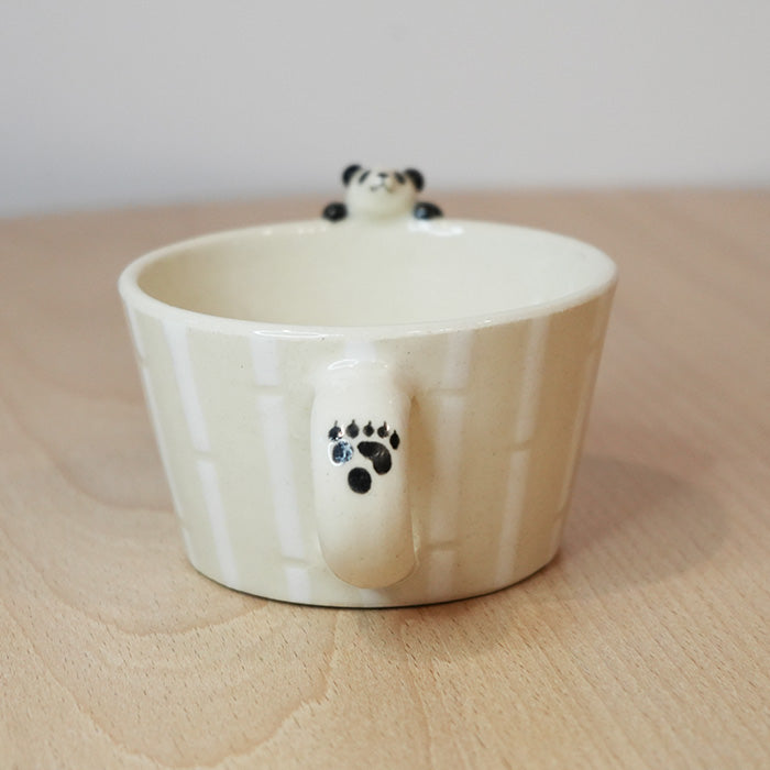 ま工房　パンダスープマグ