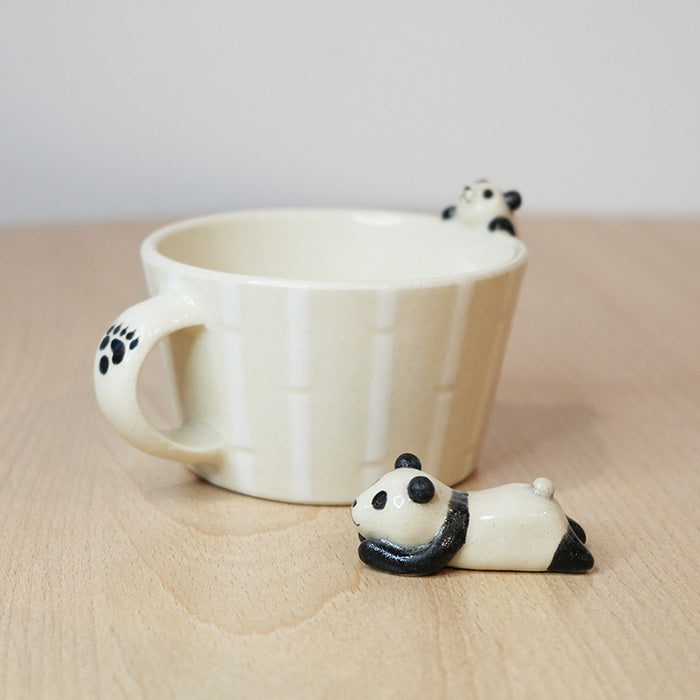 ま工房　パンダスープマグ
