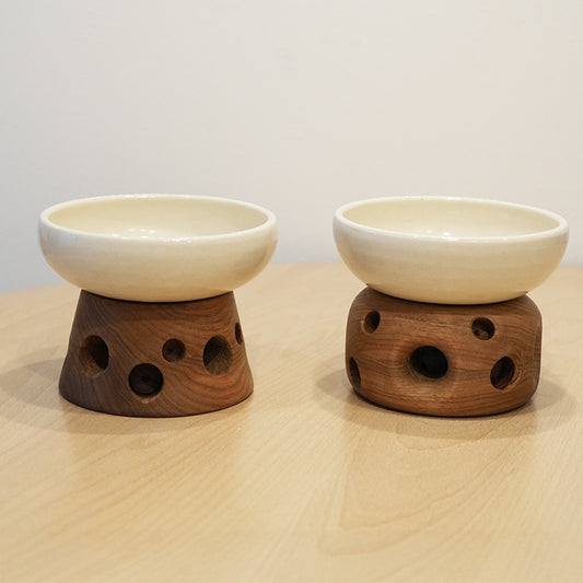 【ま工房　牧田亮】　猫ごちそうボウル ｜Makobo Studio Makoto Makita – Cat Feast Bowl｜Ma工房 牧田亮 貓咪盛宴陶瓷餐碗