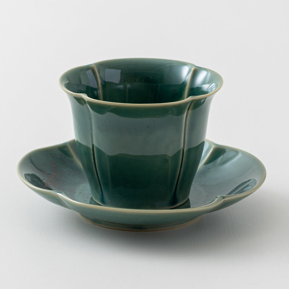 Fleur cup & saucer