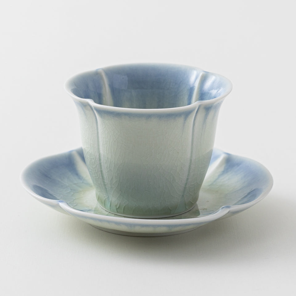 Fleur cup & saucer