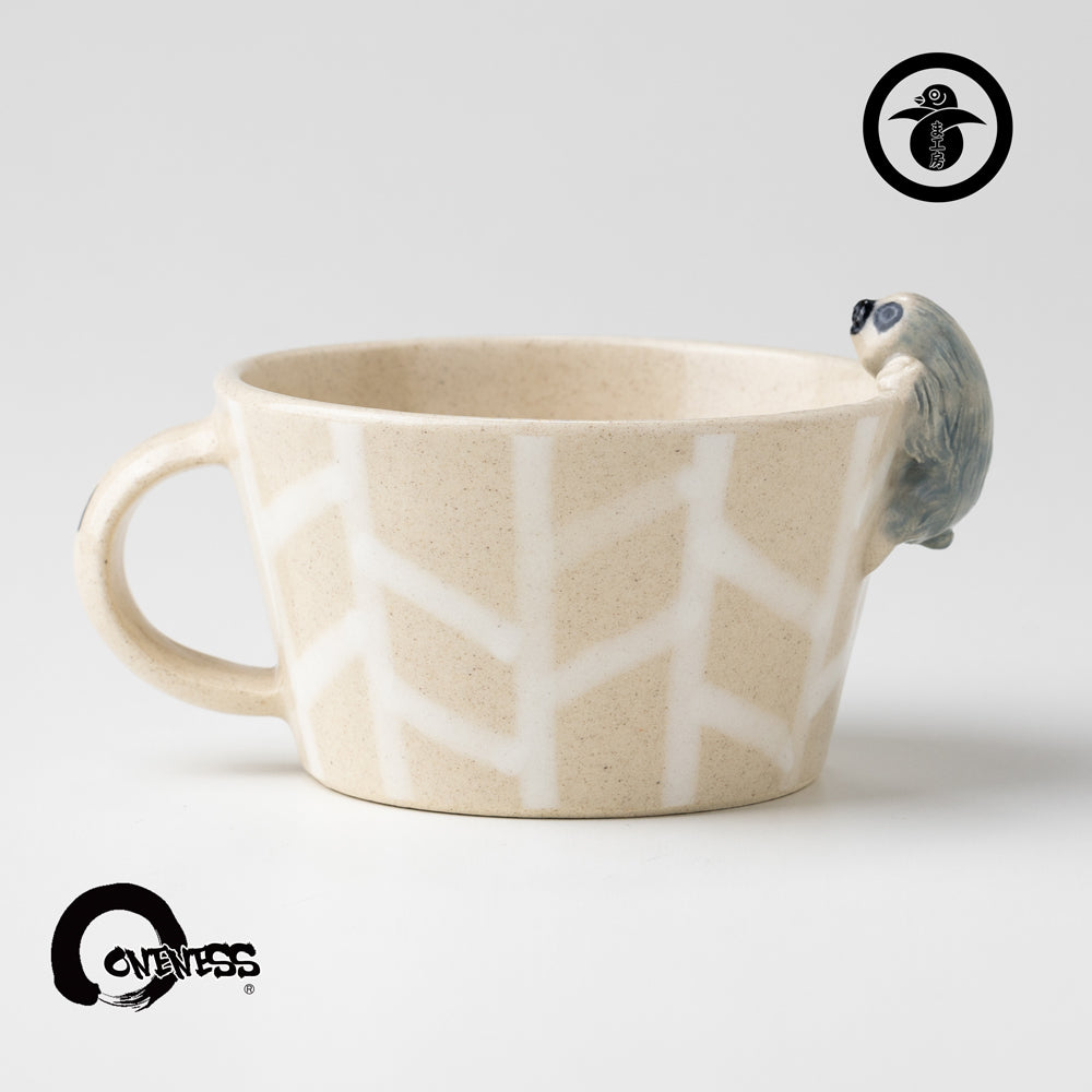 ま工房　なまけものスープマグ