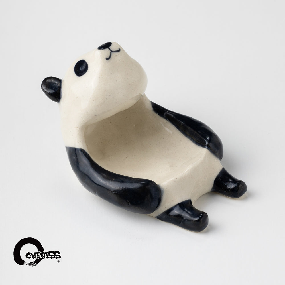 ま工房　パンダお玉立て  ·Ladle stand panda