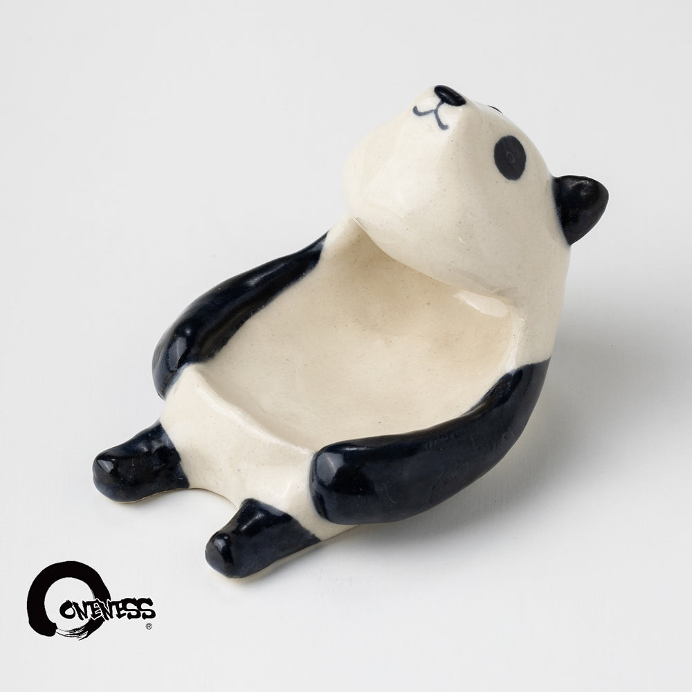 ま工房　パンダお玉立て  ·Ladle stand panda