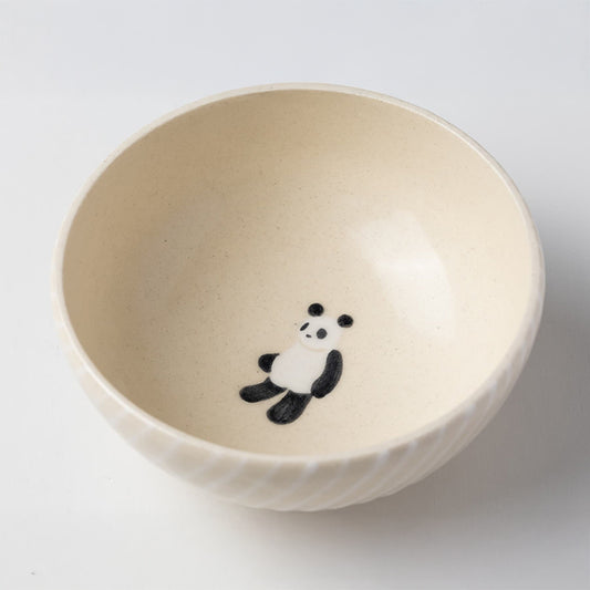 【ま工房　牧田亮】　パンダ　ボウル（とんすい） ｜Makobo Studio Makoto Makita – Panda Small Bowl｜Ma工房 牧田亮 熊貓湯碗／小碗
