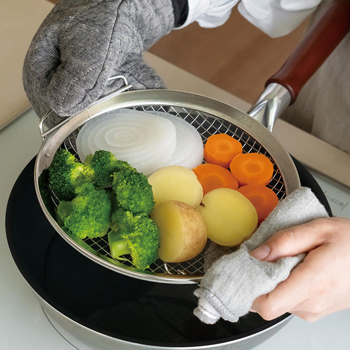stainress kitchen tool  家事問屋　蒸しかご　家事問屋 蒸籠網