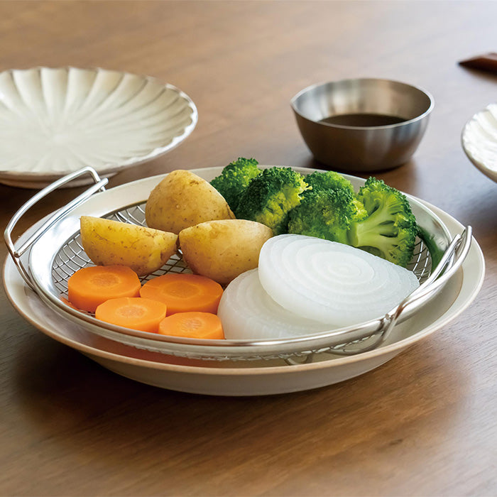 stainress kitchen tool  家事問屋　蒸しかご　家事問屋 蒸籠網