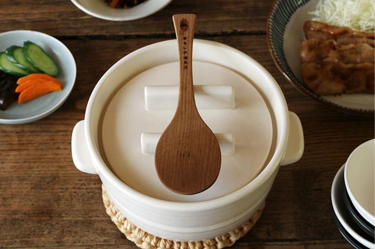 Kamoshik Rice pot  Japanese Donabe/Banko ware