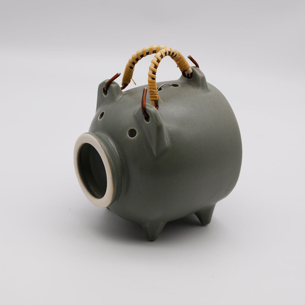 蚊やりブタ　小   / Mosquito Coil Holder Pig / 羚羊道具店 蚊香豬