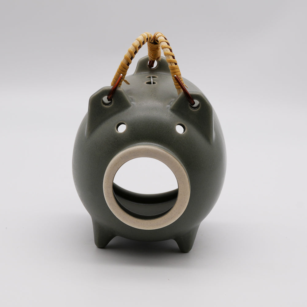 蚊やりブタ　小   / Mosquito Coil Holder Pig / 羚羊道具店 蚊香豬