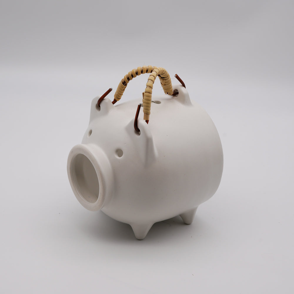 蚊やりブタ　小   / Mosquito Coil Holder Pig / 羚羊道具店 蚊香豬
