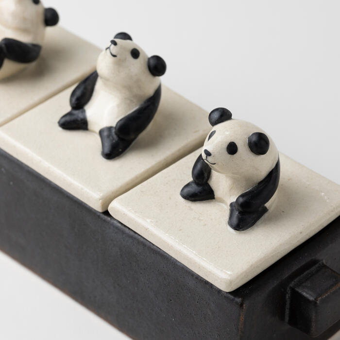 【ま工房】 パンダ薬味入れ｜Ma Kobo Studio - Panda Seasoning Holder｜【Ma工房】 熊猫调味罐