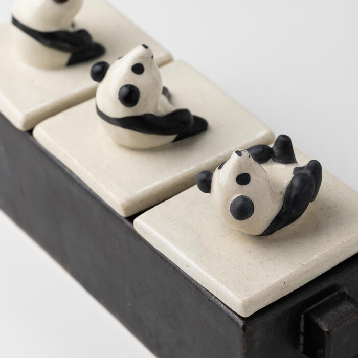 【ま工房】 パンダ薬味入れ｜Ma Kobo Studio - Panda Seasoning Holder｜【Ma工房】 熊猫调味罐